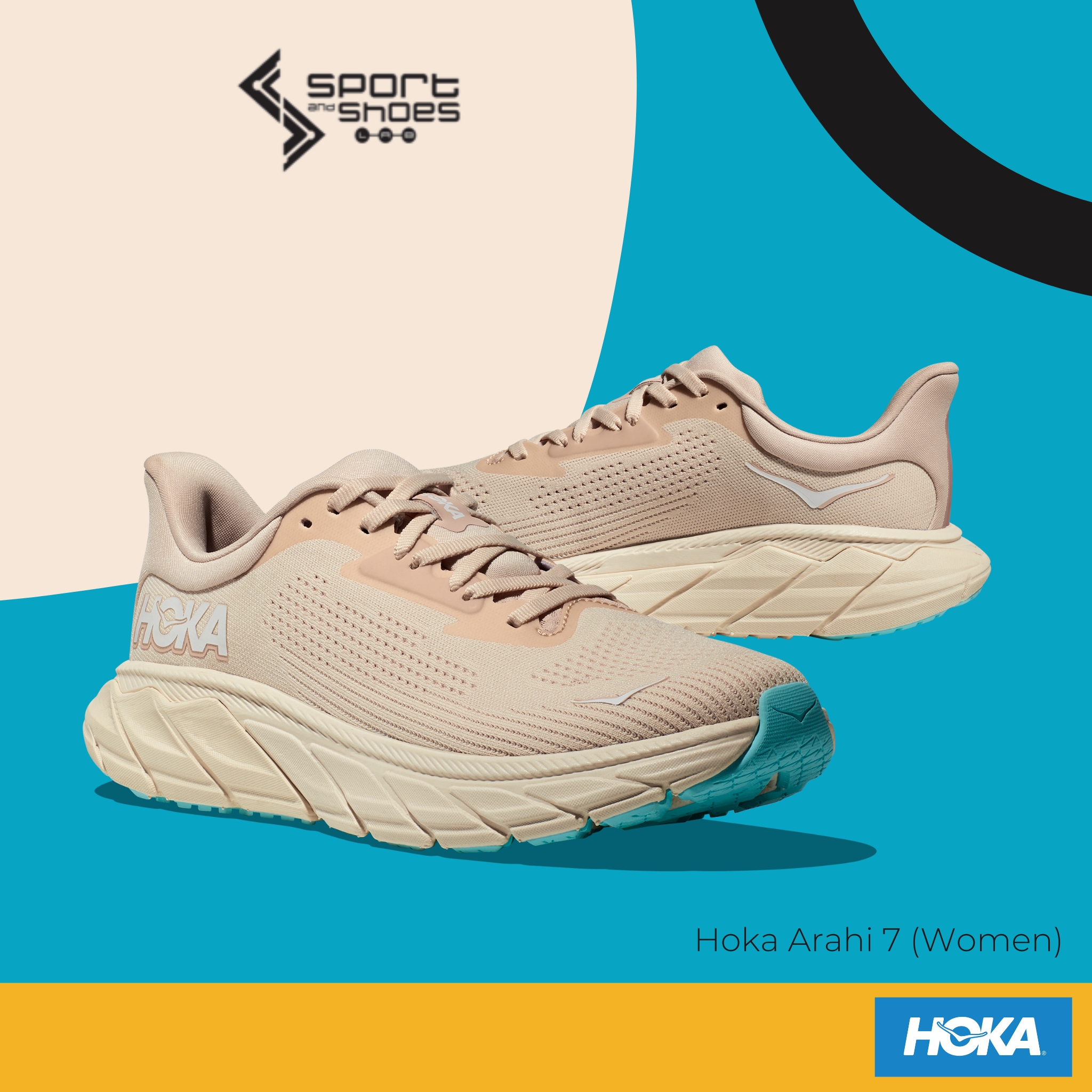 Hoka Arahi7 WIDE (W) (1147890-VRM)